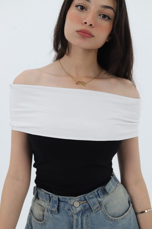 OFF SHOULDER SHORT SLEEVE - (TIV SPECIAL)