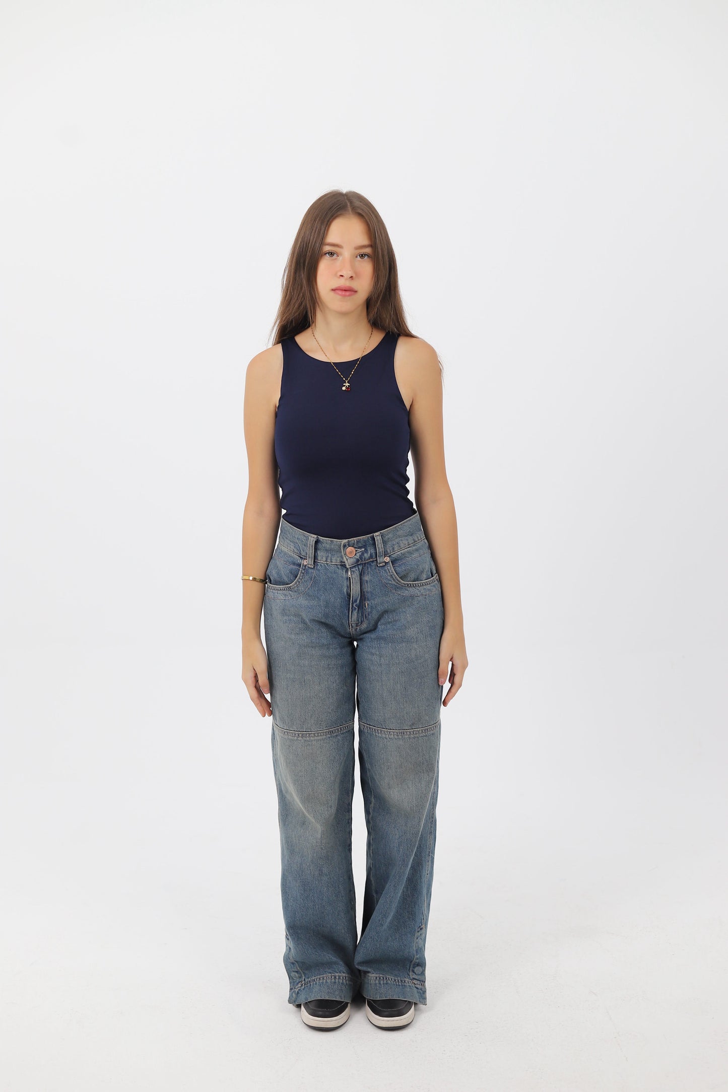 TANK TOP WIDE NECK