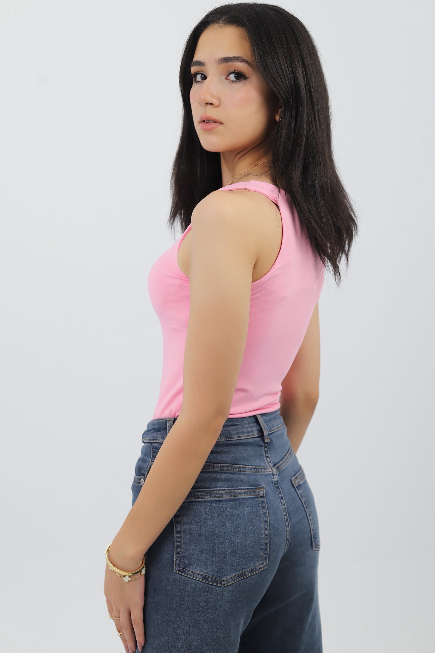 TANK TOP WIDE NECK