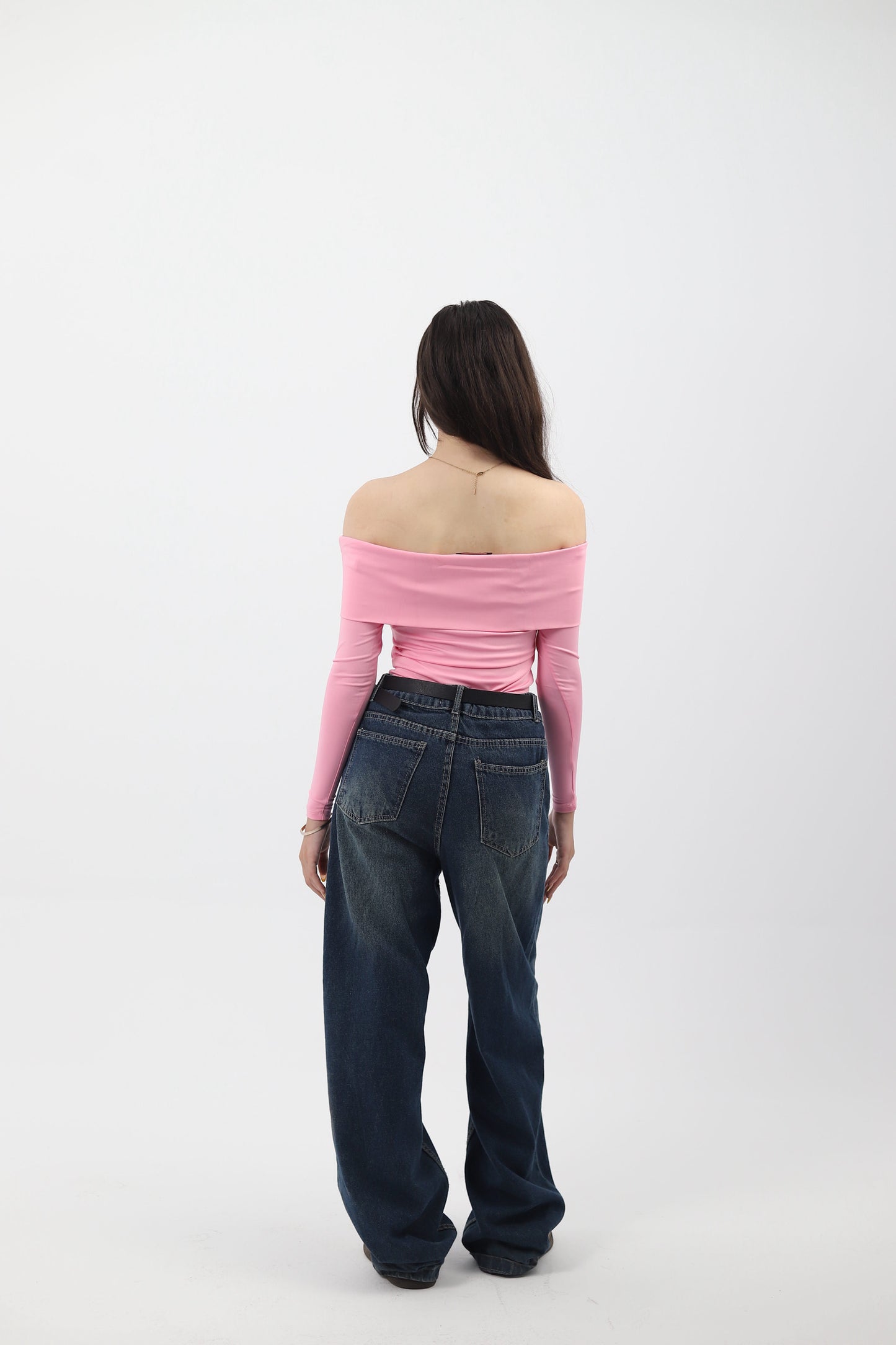 OFF SHOULDER LONG SLEEVE