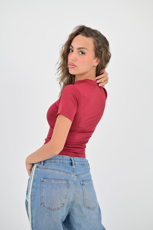 ROUND NECK SHORT SLEEVE