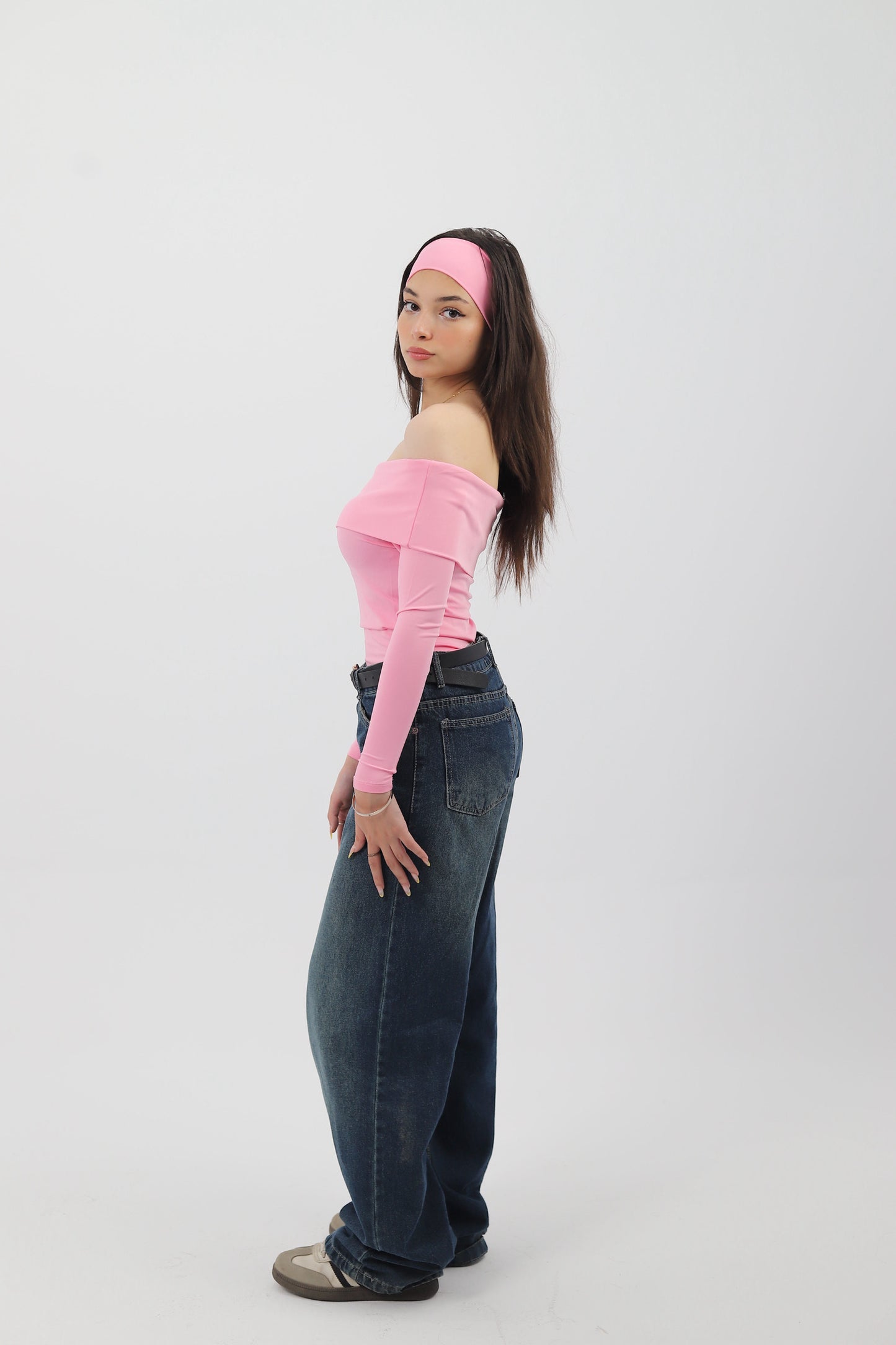 OFF SHOULDER LONG SLEEVE