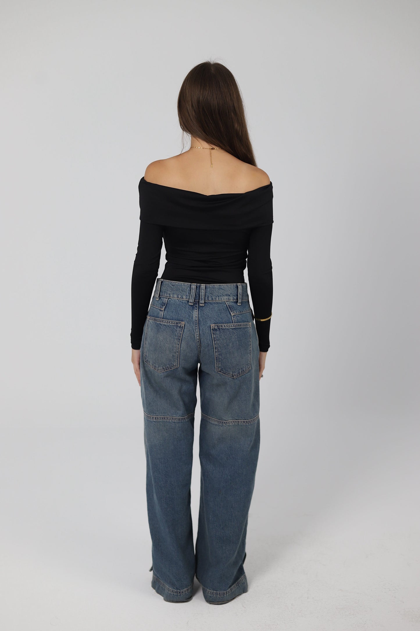 OFF SHOULDER LONG SLEEVE
