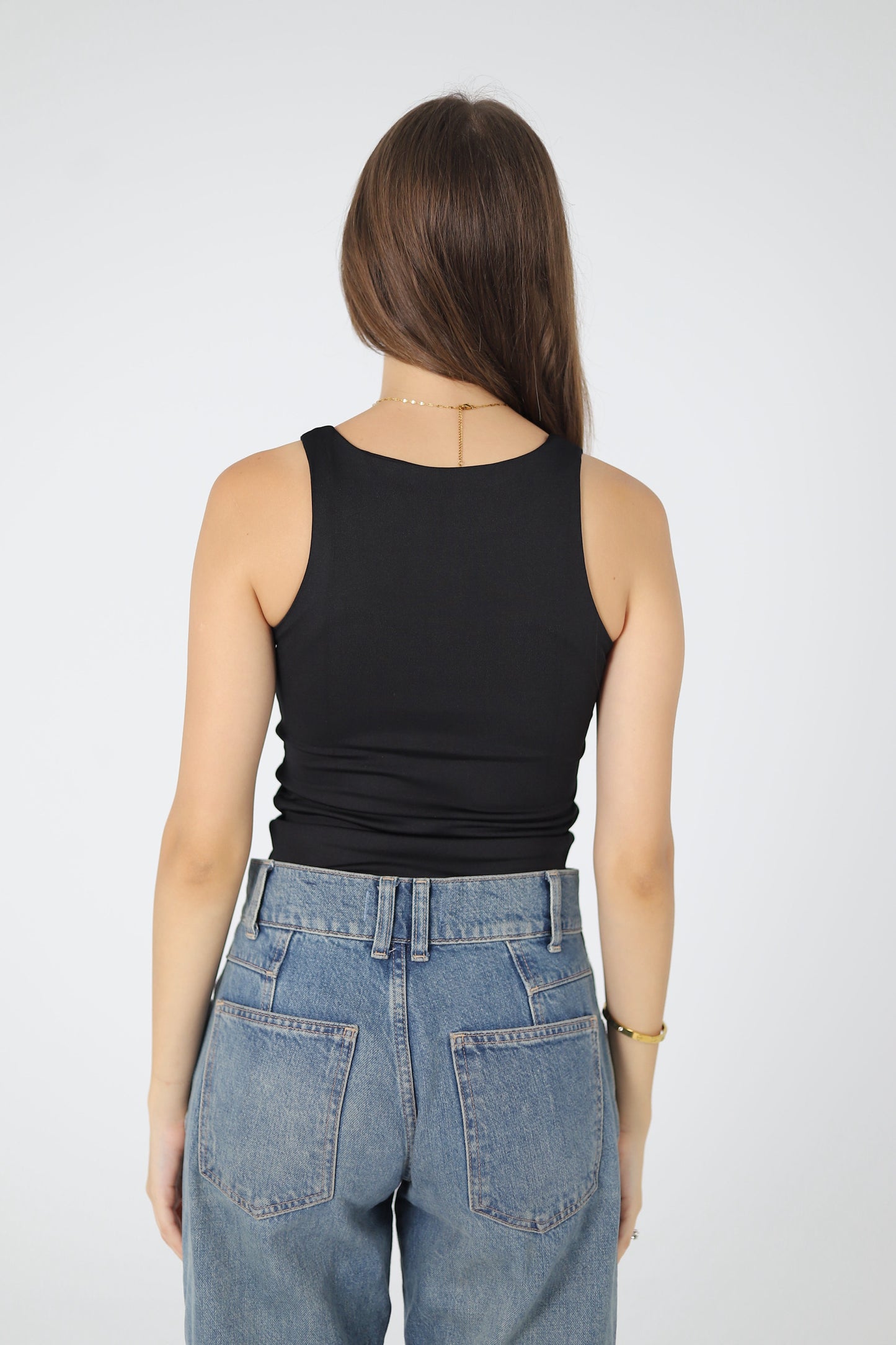 TANK TOP WIDE NECK