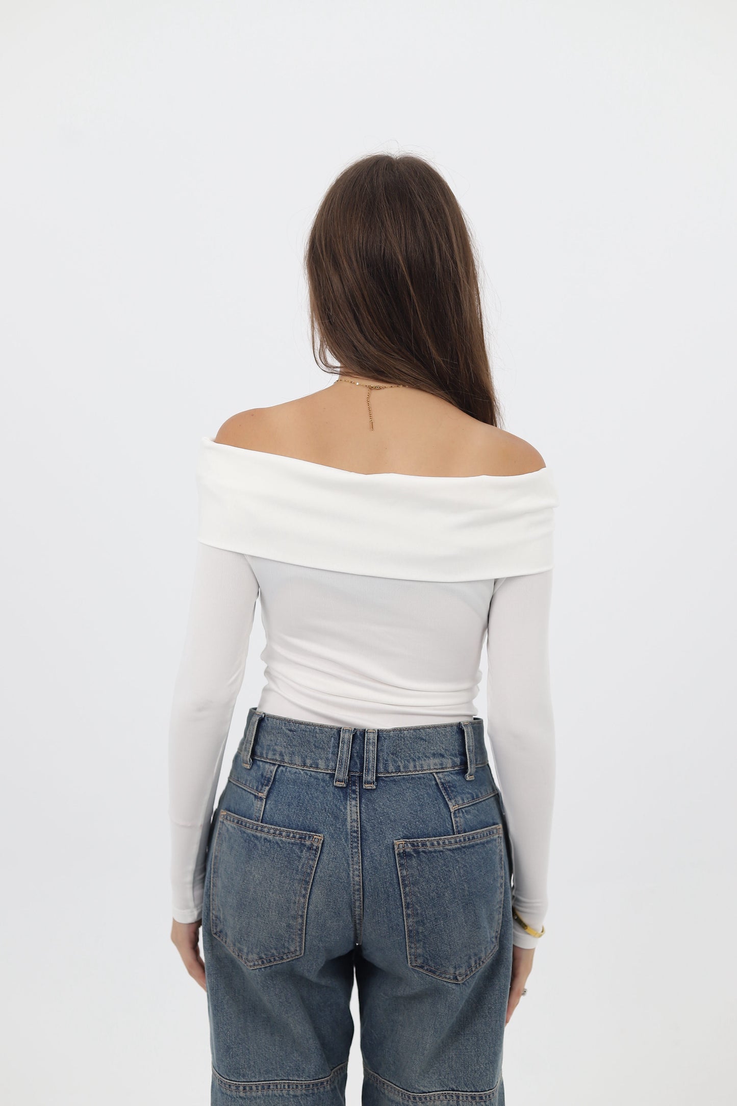 OFF SHOULDER LONG SLEEVE
