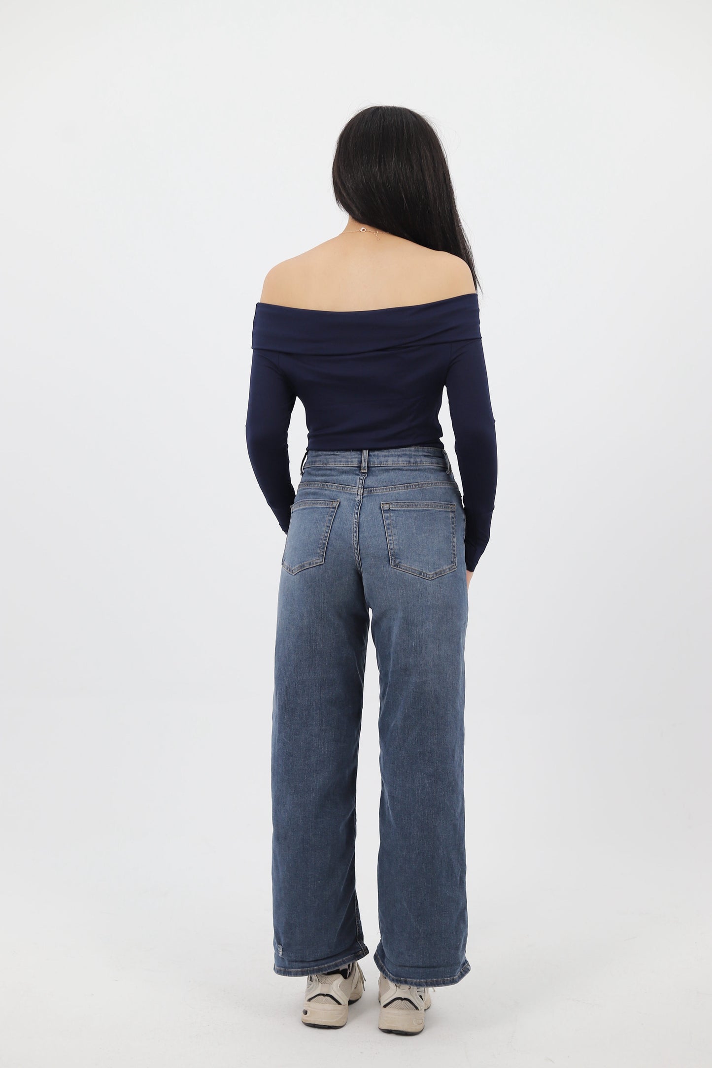 OFF SHOULDER LONG SLEEVE
