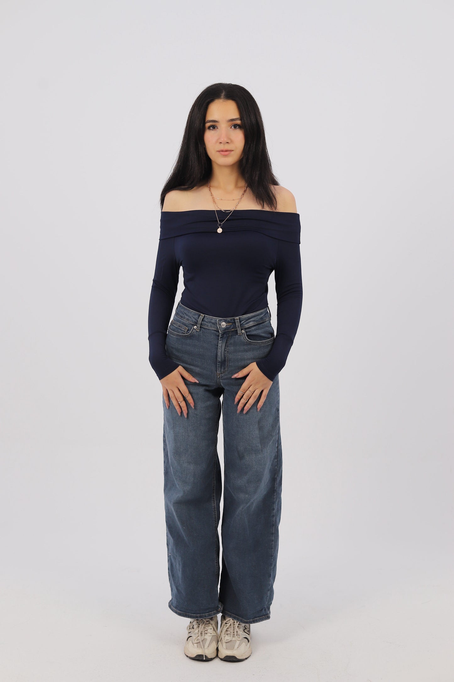 OFF SHOULDER LONG SLEEVE