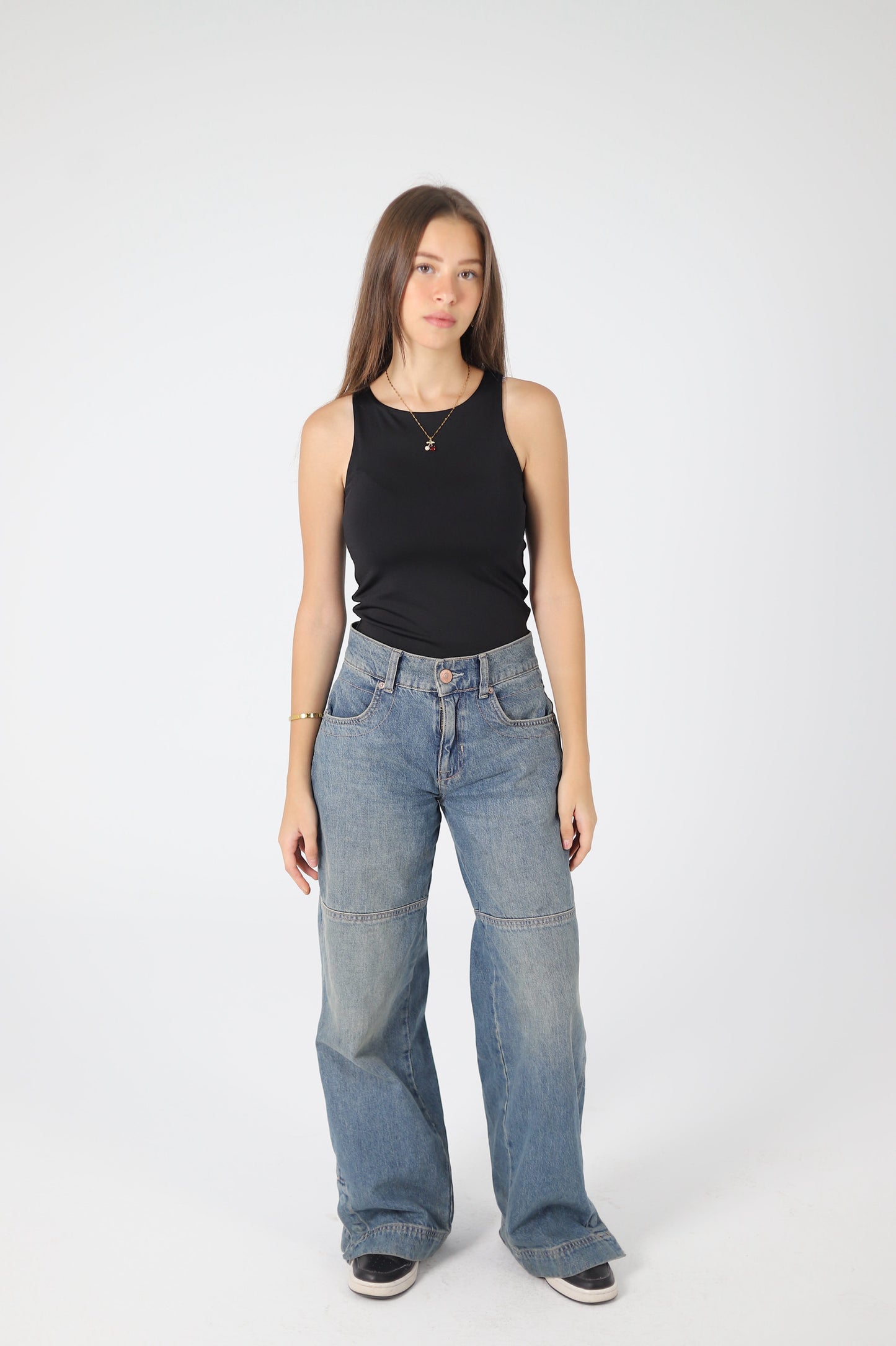 TANK TOP WIDE NECK