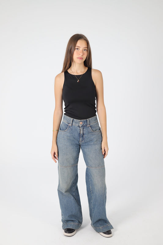 TANK TOP WIDE NECK